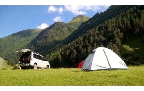 По Грузии в палатках